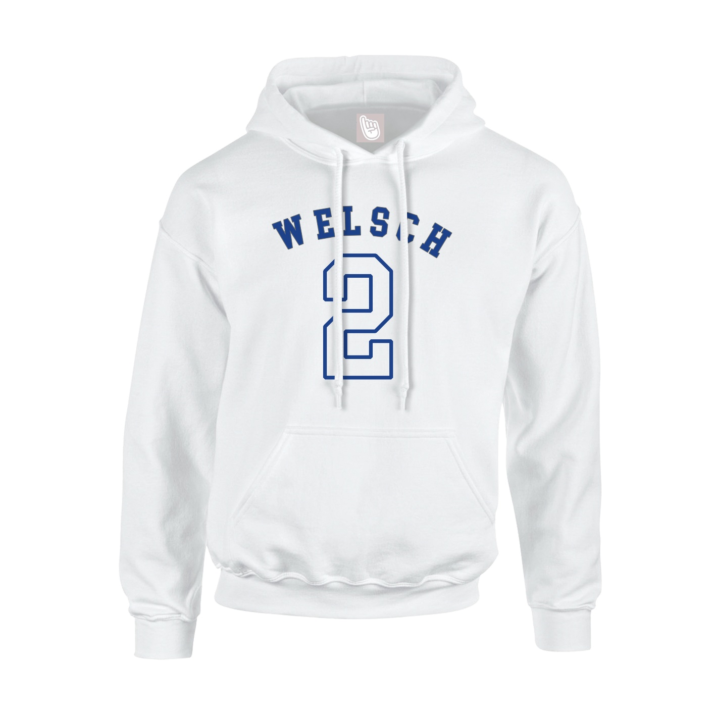 Hoodie — Shirsey Arch in White