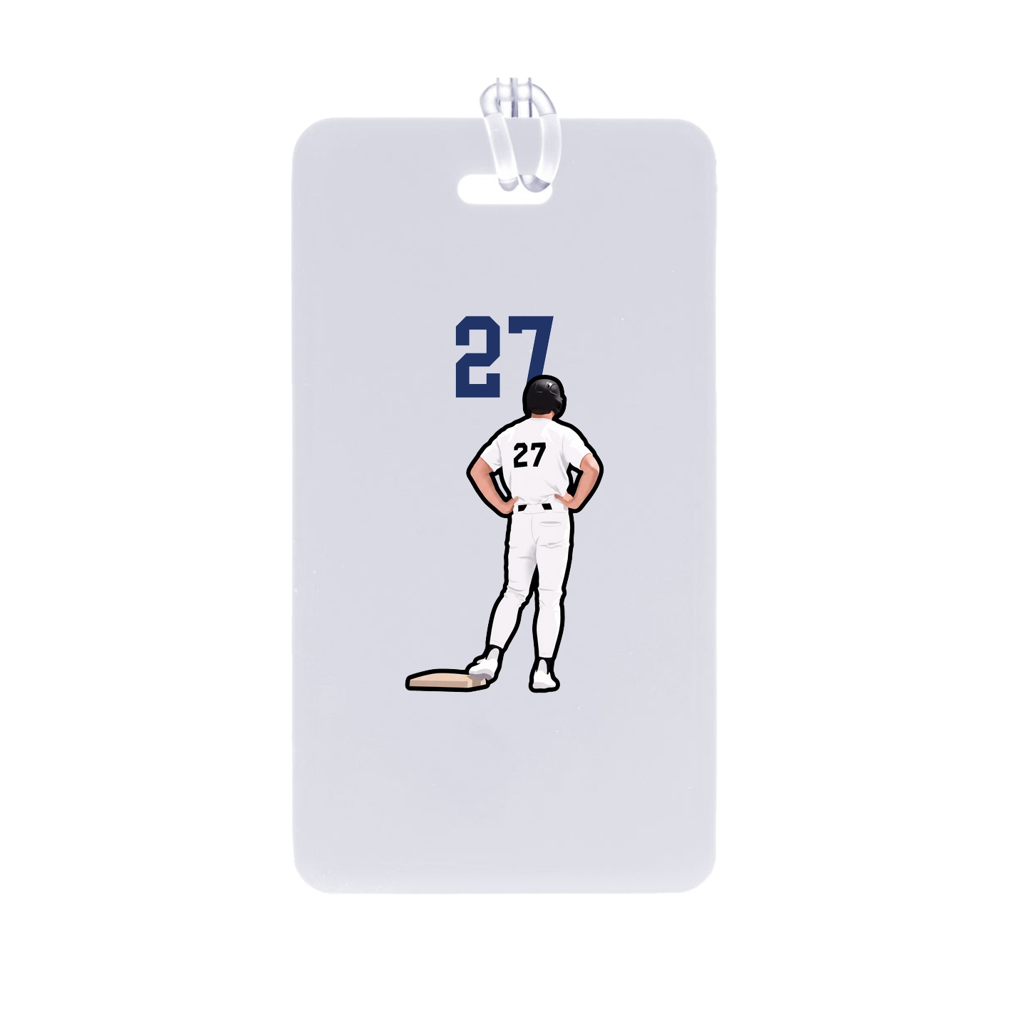 Bag Tag — Number Top in Classic