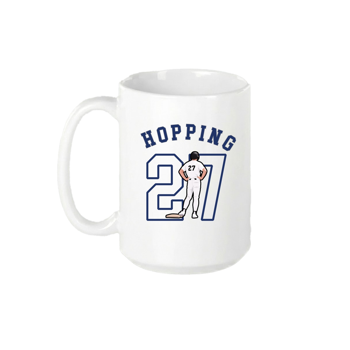 15oz Coffee Mug — Shirsey Arch in White