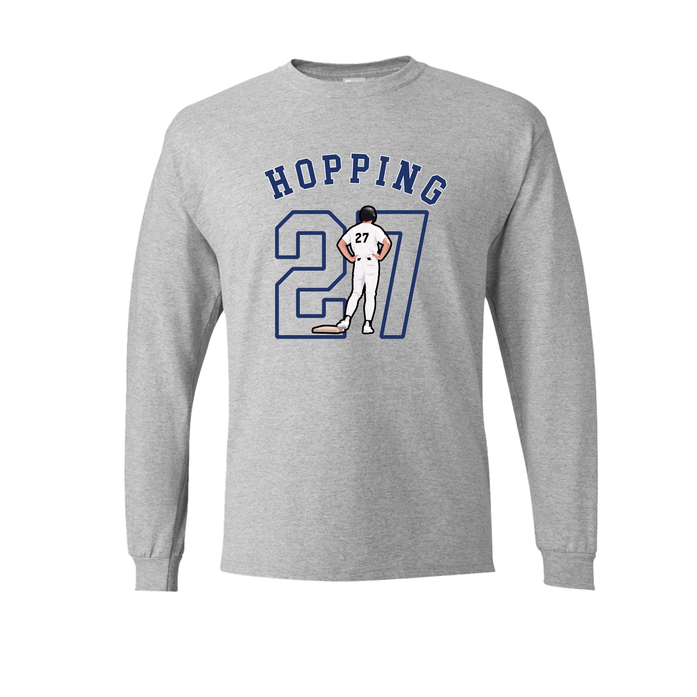 Long Sleeve Tee — Shirsey Arch in Grey