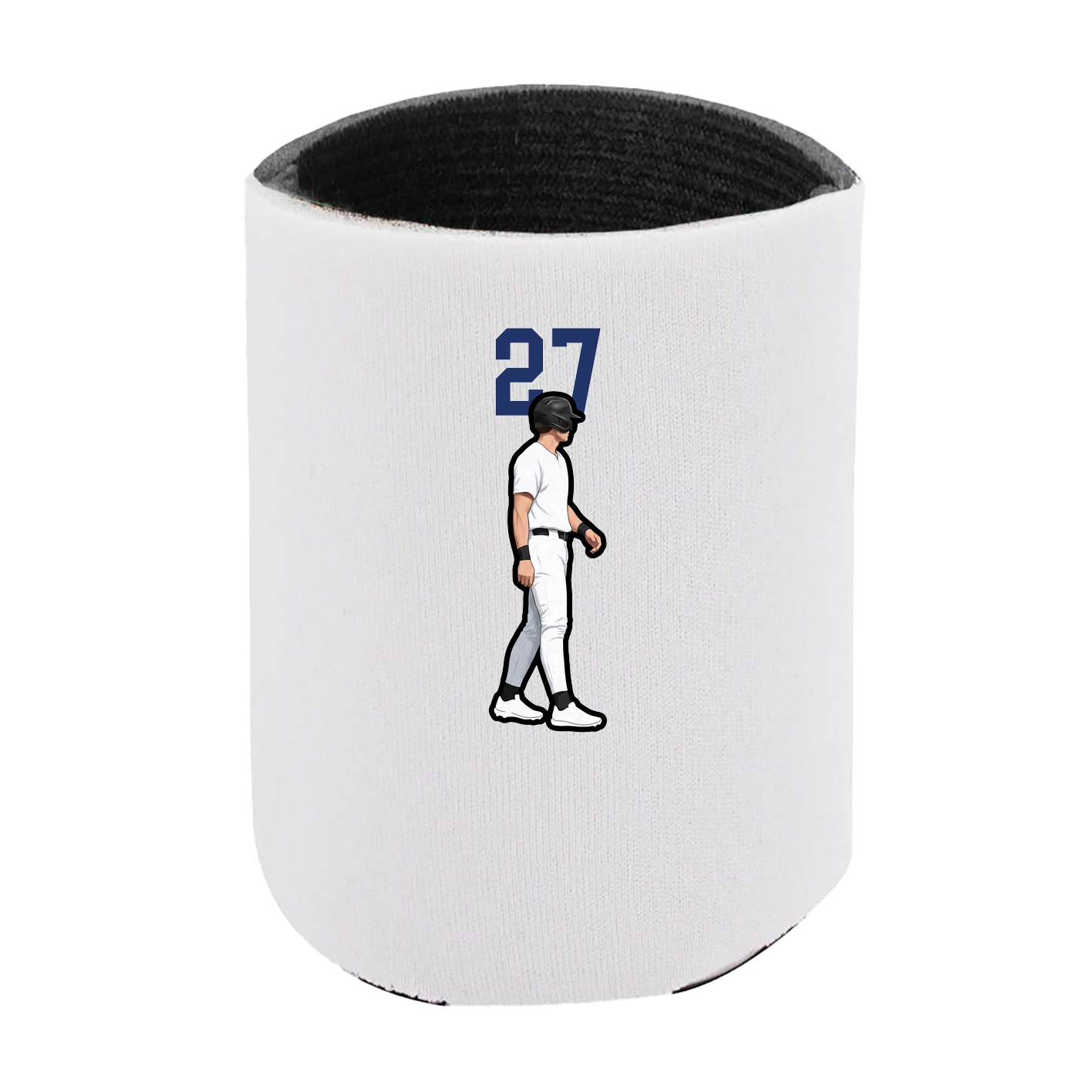 Can Holder — Number Top in White