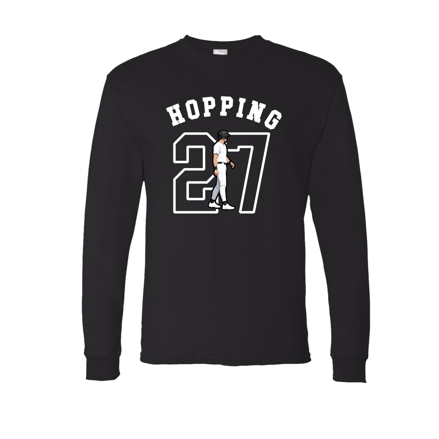 Long Sleeve Tee — Shirsey Arch in Black