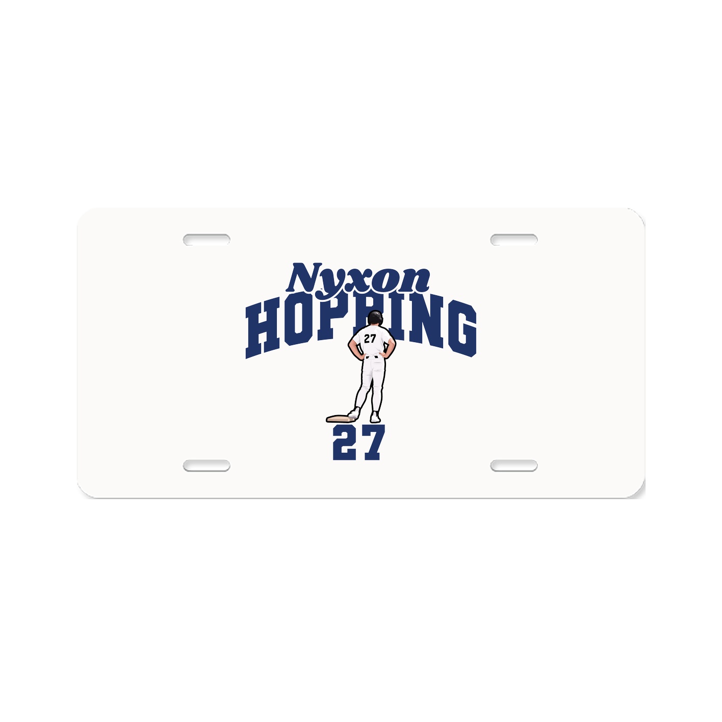 License Plate — Signature Arch in Classic