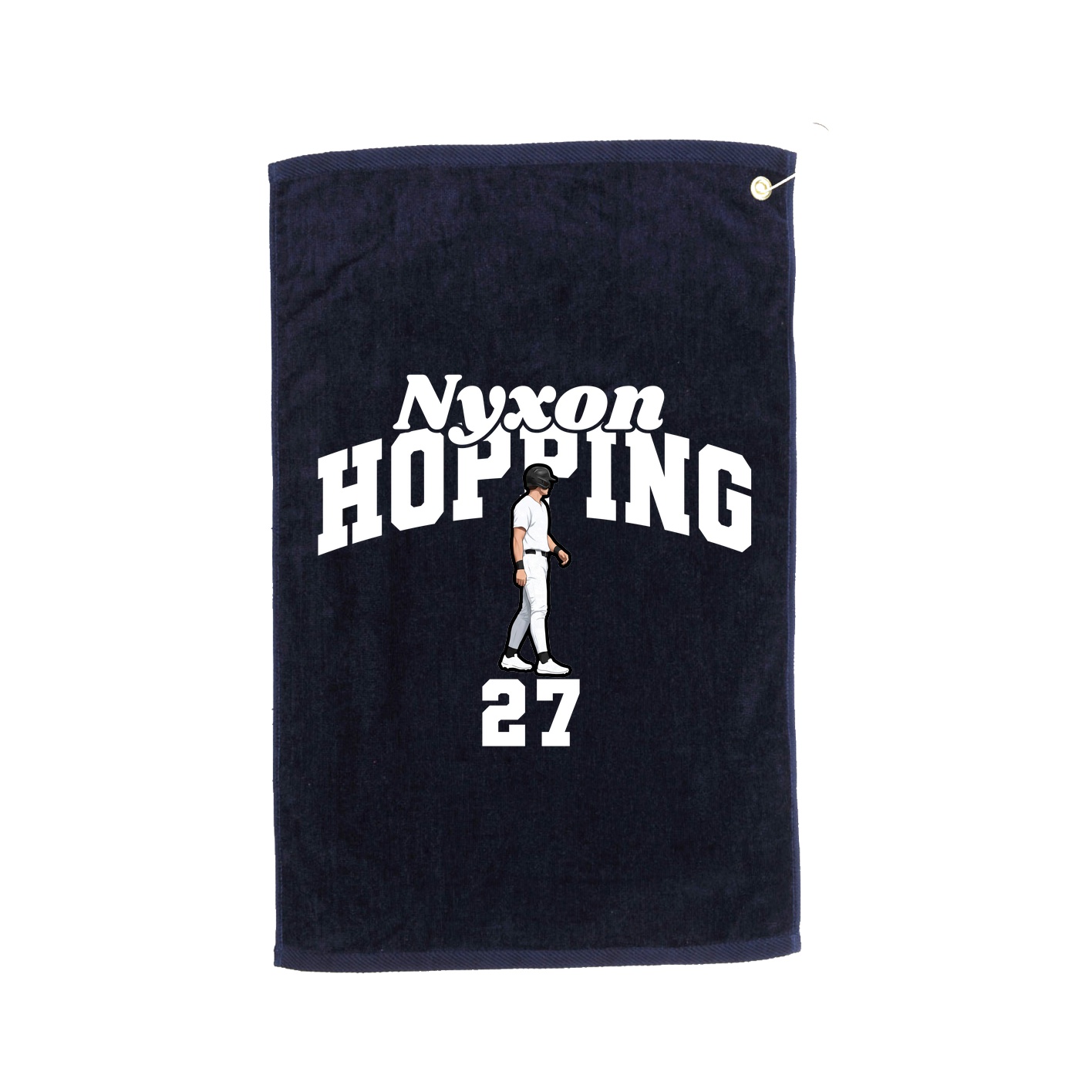 Golf Towel — Signature Arch in Navy