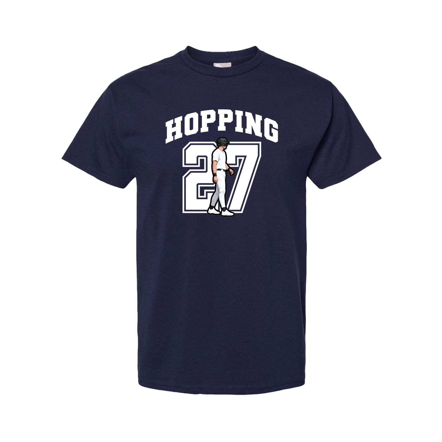 Tee — Number in Navy