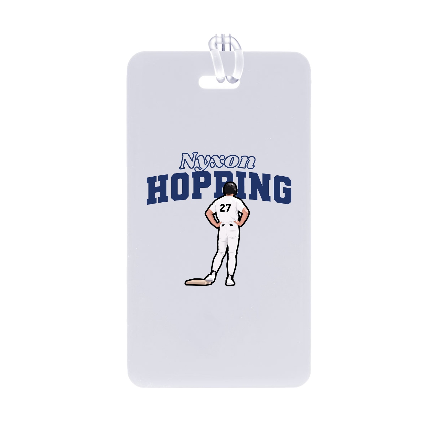 Bag Tag — Name Arch in Classic