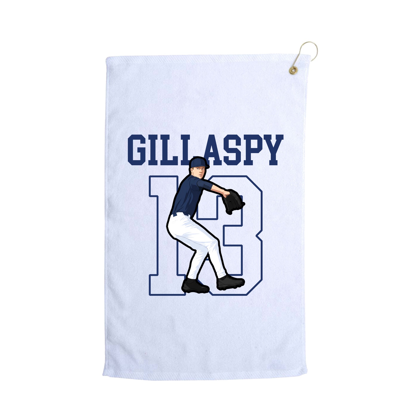 Golf Towel — Shirsey in White