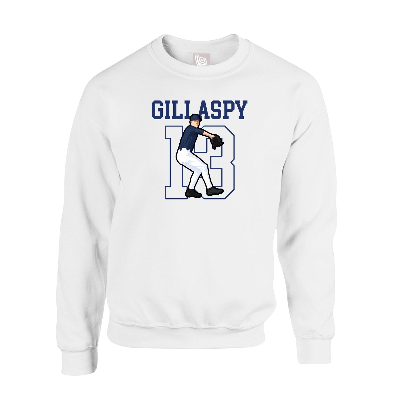 Fleece Crew — Shirsey in White