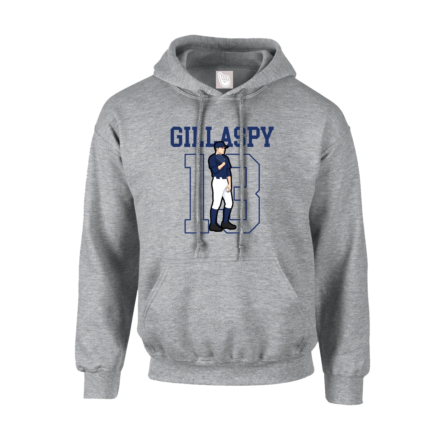 Hoodie — Shirsey in Grey