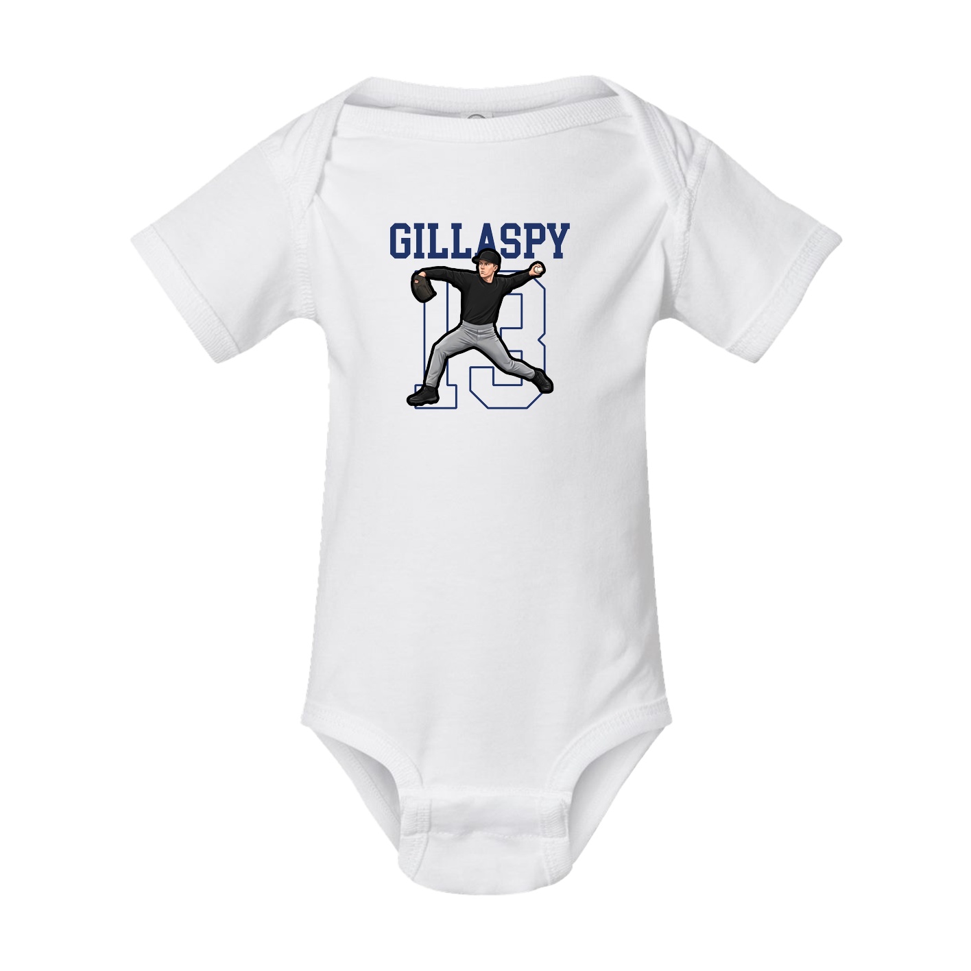 Baby Onesie — Shirsey in White