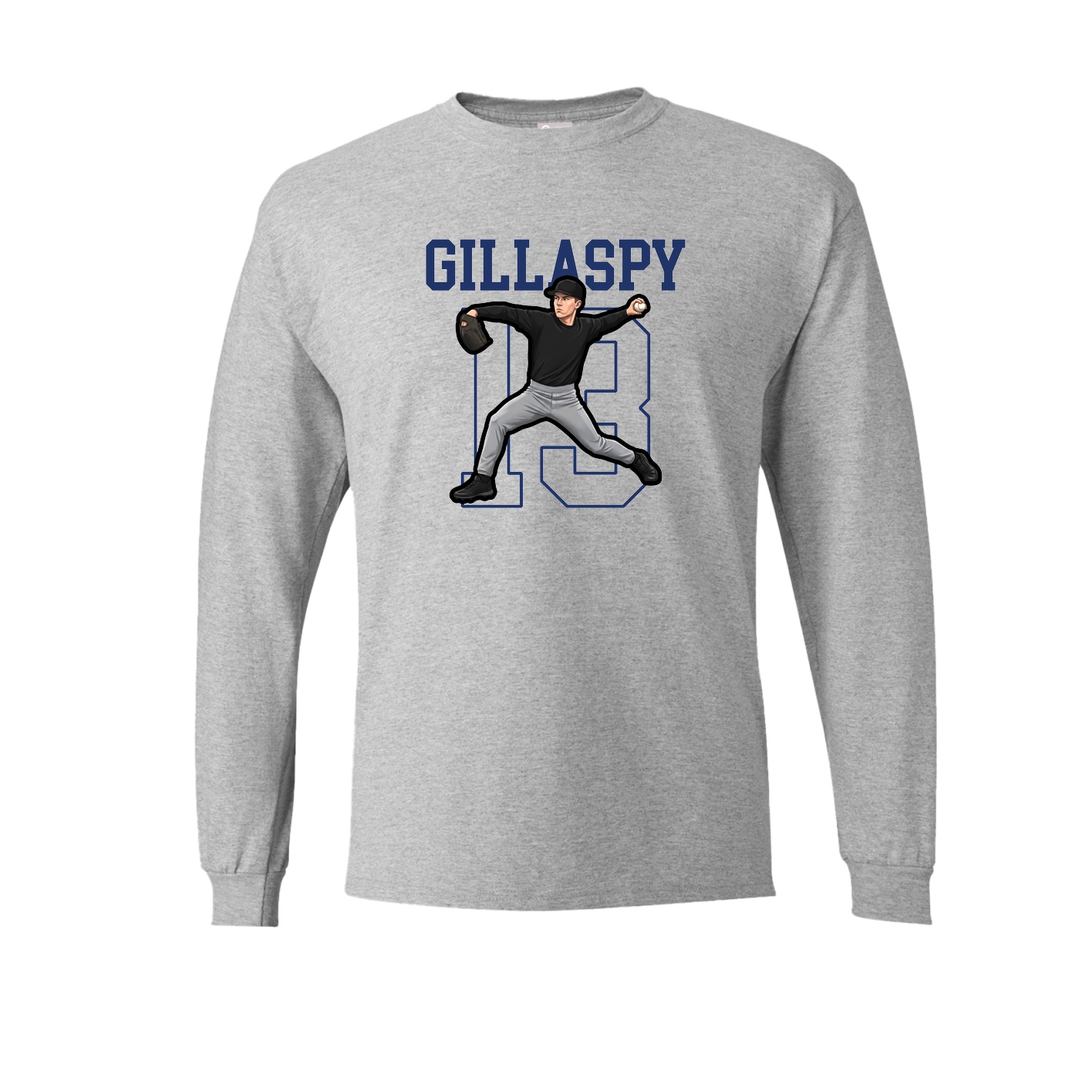 Long Sleeve Tee — Shirsey in Grey