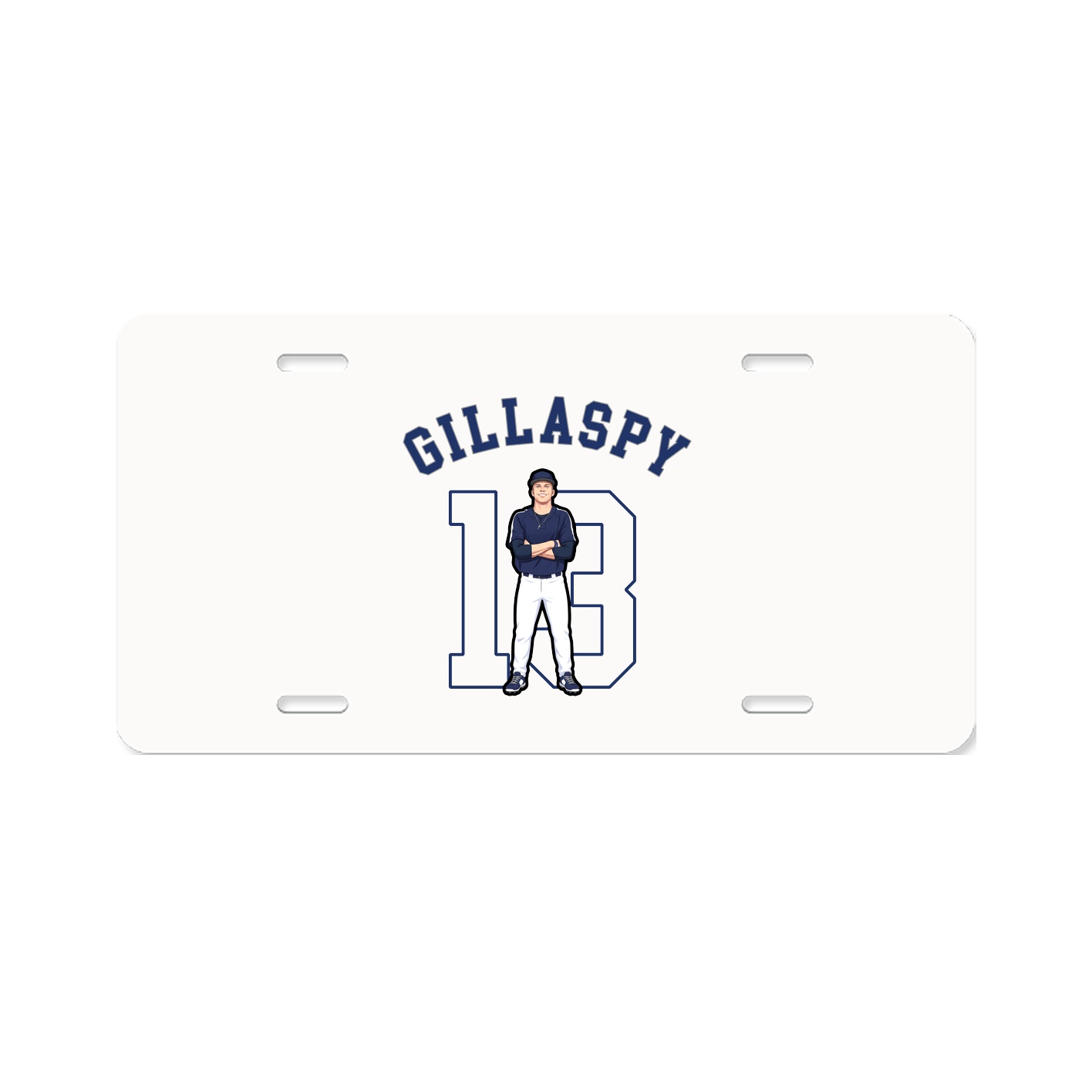 License Plate — Shirsey Arch in Classic
