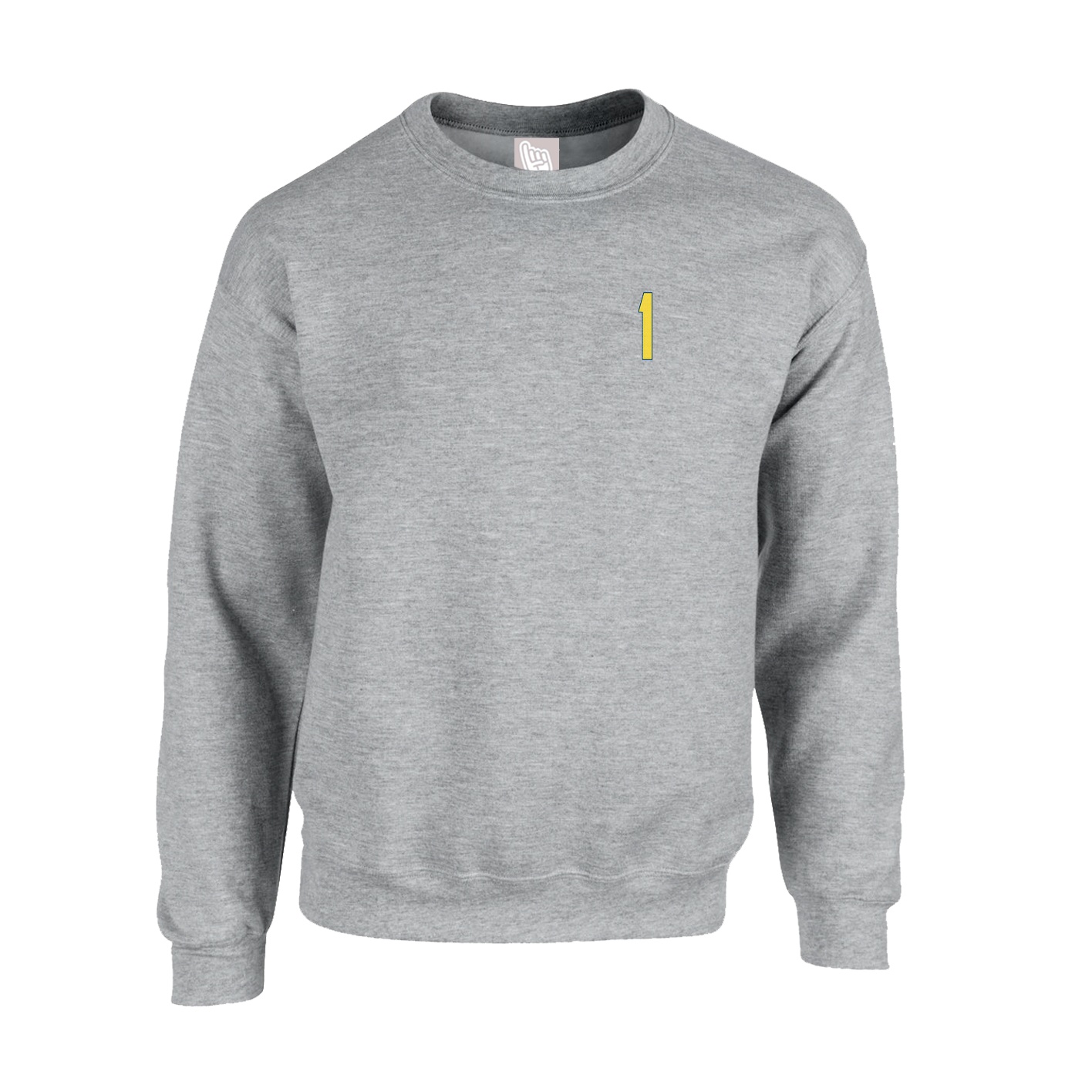Fleece Crew — Front Shirsy in Grey