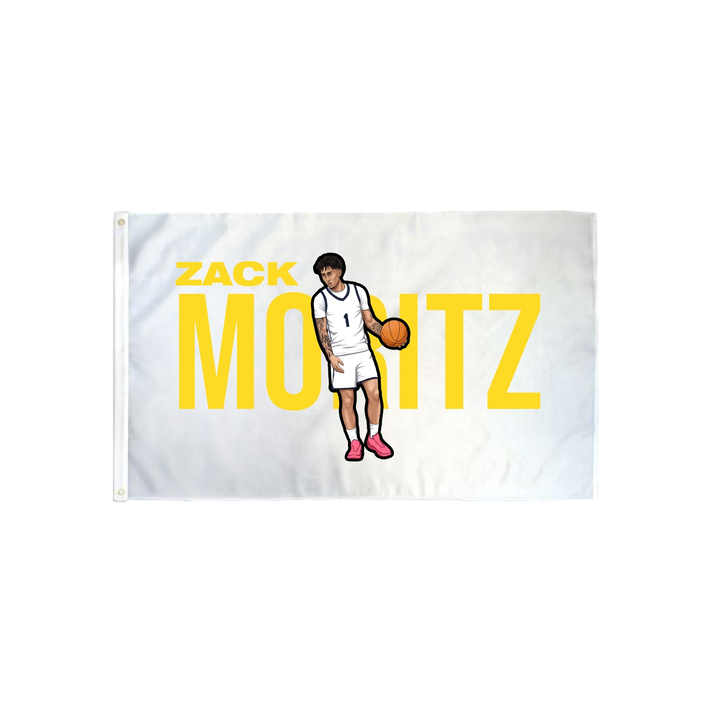 3x5 Flag — Player Name in Classic