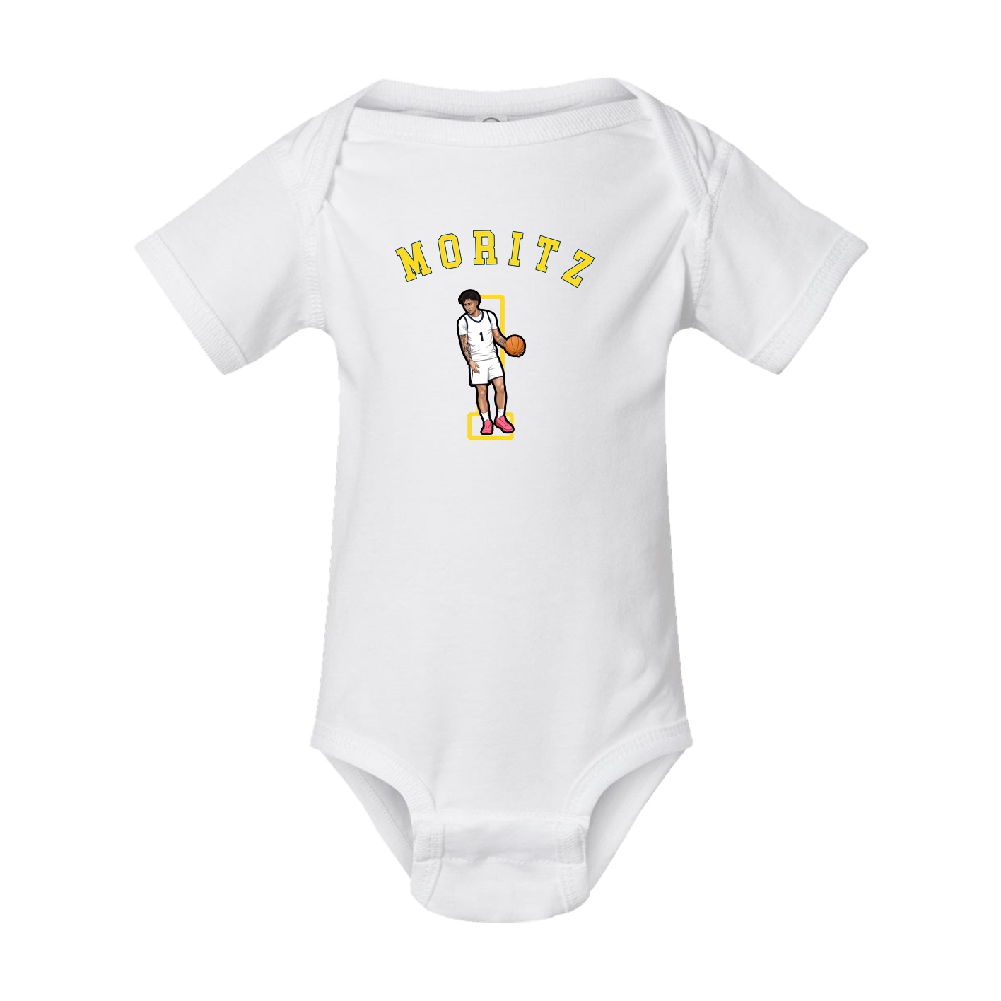 Baby Onesie — Shirsey Arch in White