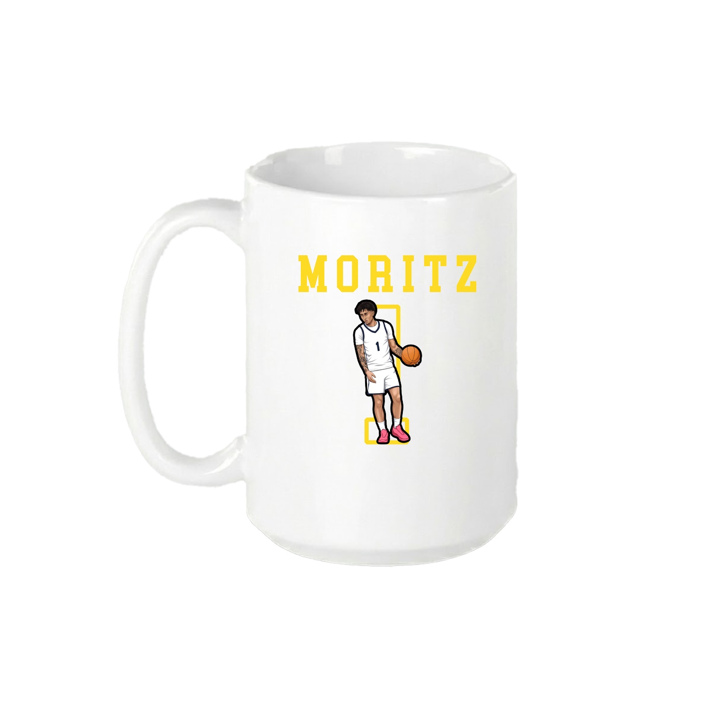15oz Coffee Mug — Shirsey in White