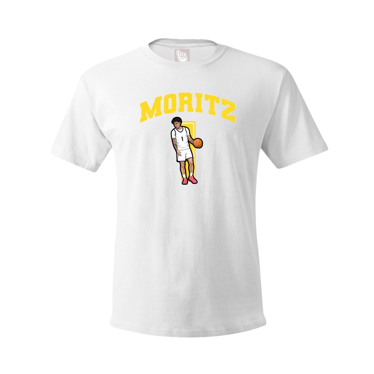 Tee — Number in White