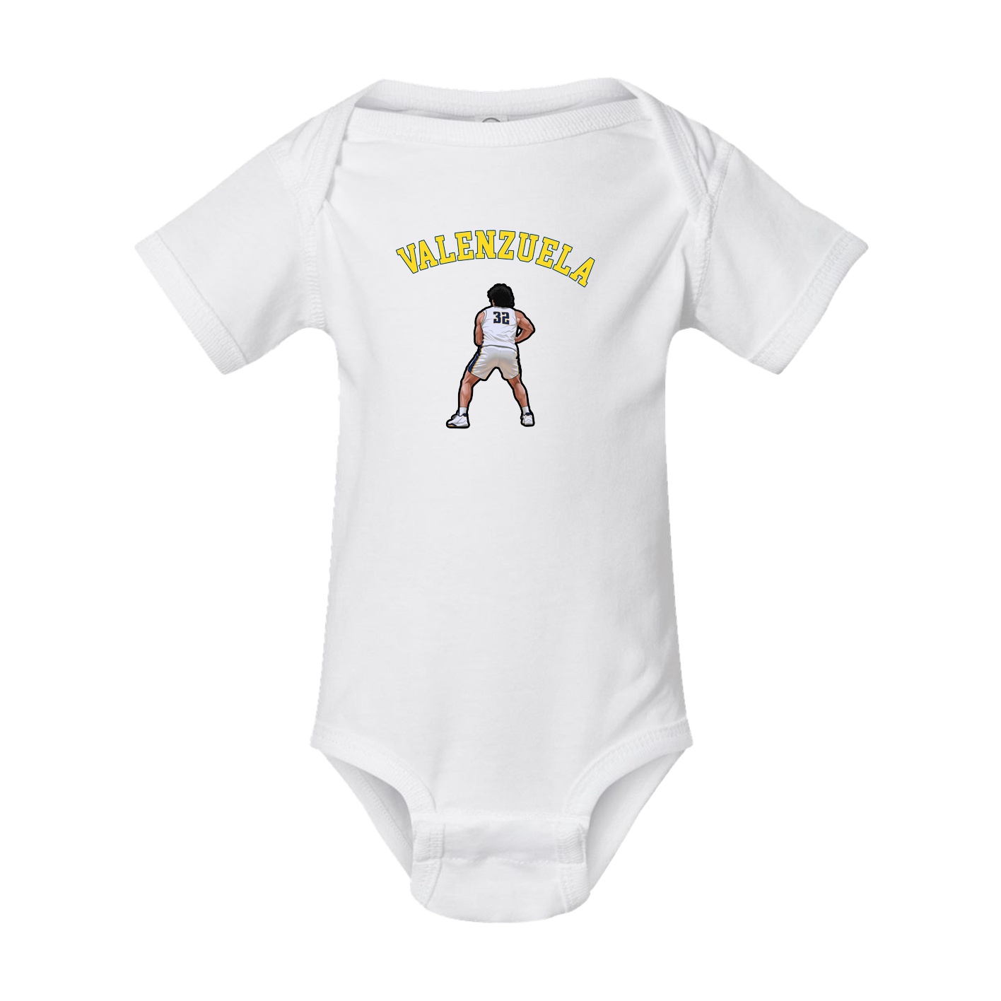 Baby Onesie — Shirsey Arch in White