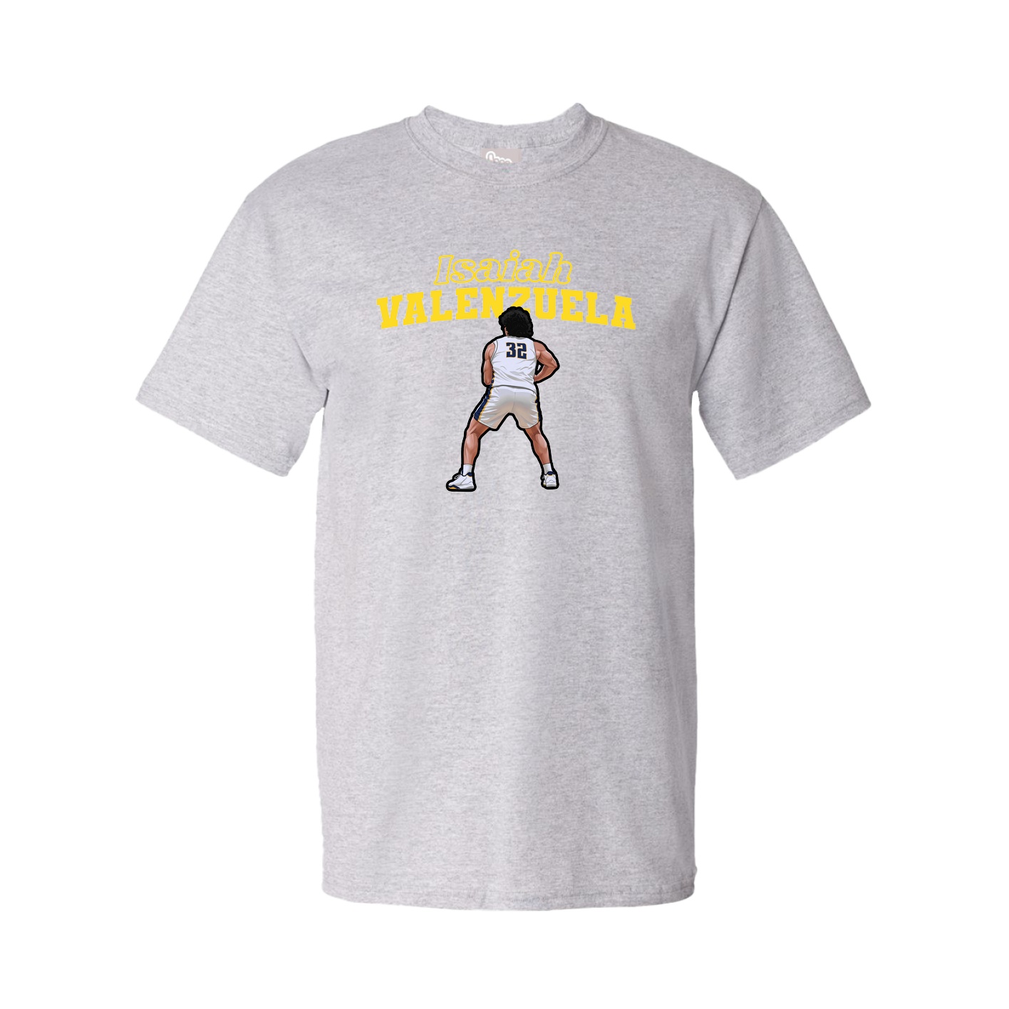Tee — Name Arch in Grey