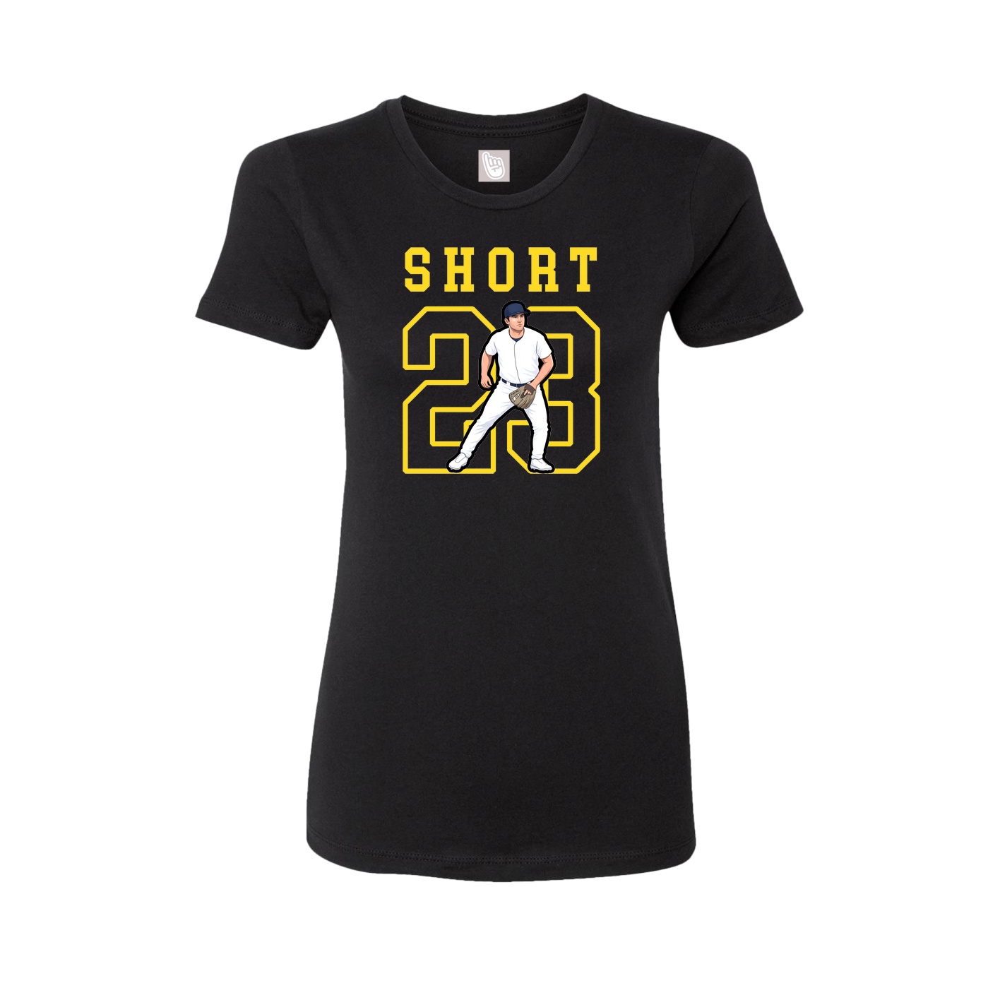 Fitted Women's Tee — Shirsey in Black