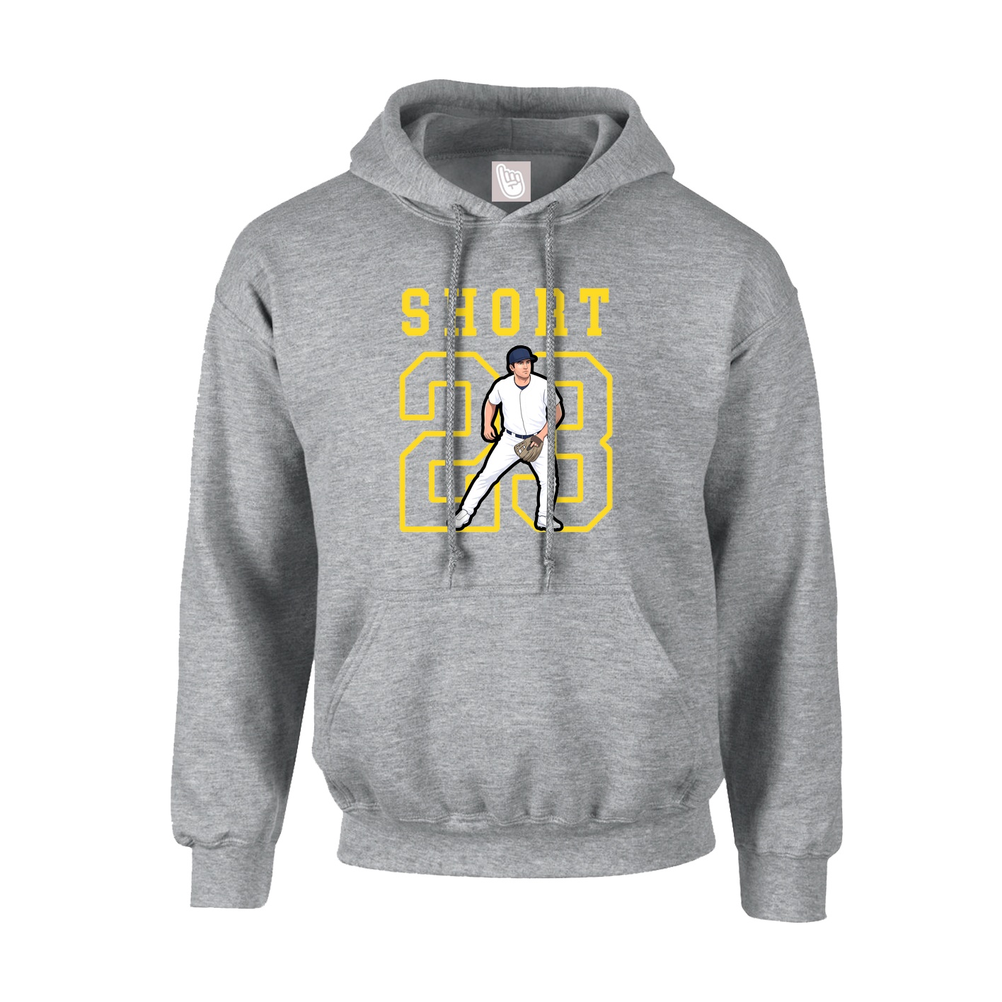 Hoodie — Shirsey in Grey