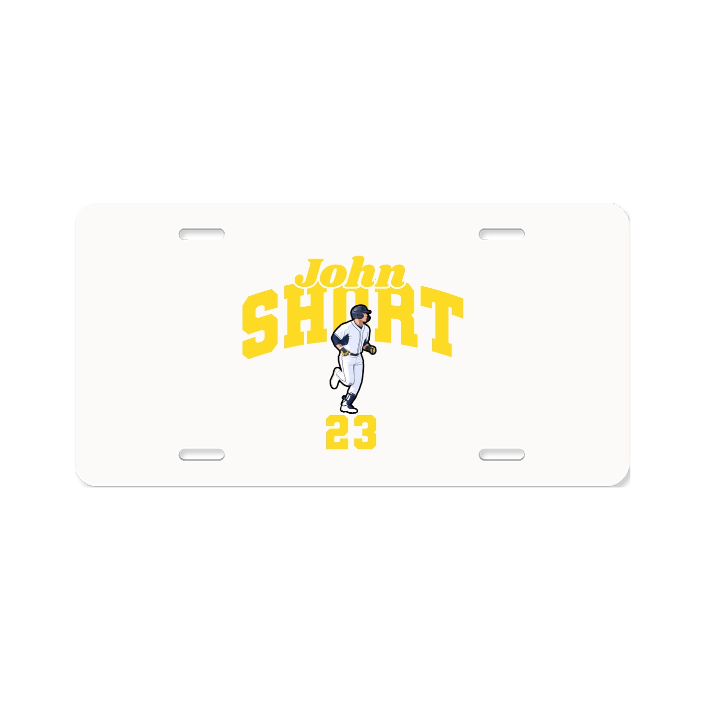 License Plate — Signature Arch in Classic