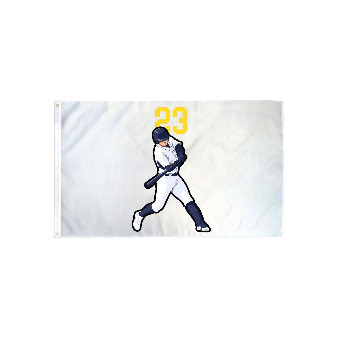 3x5 Flag — Number Top in Classic