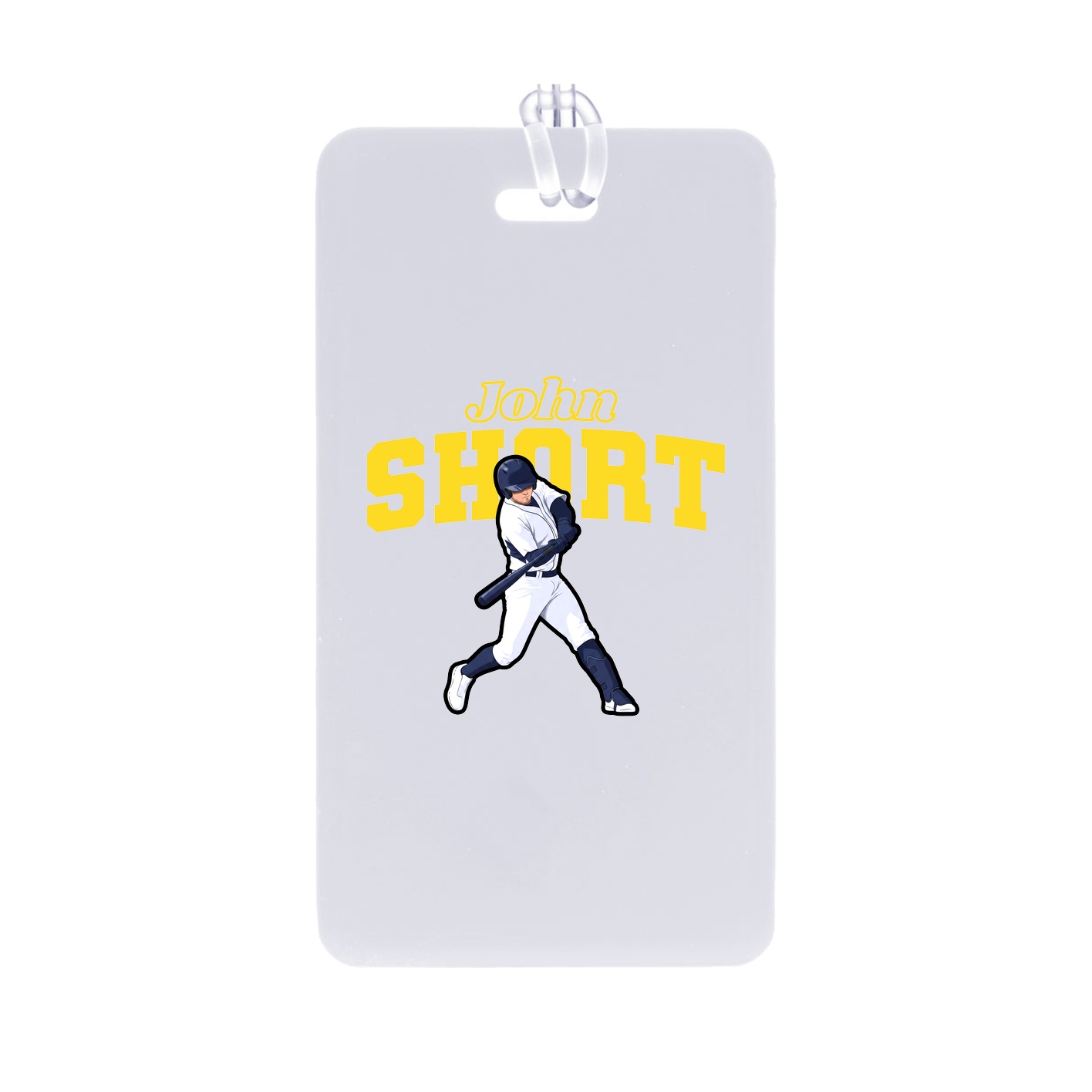 Bag Tag — Name Arch in Classic