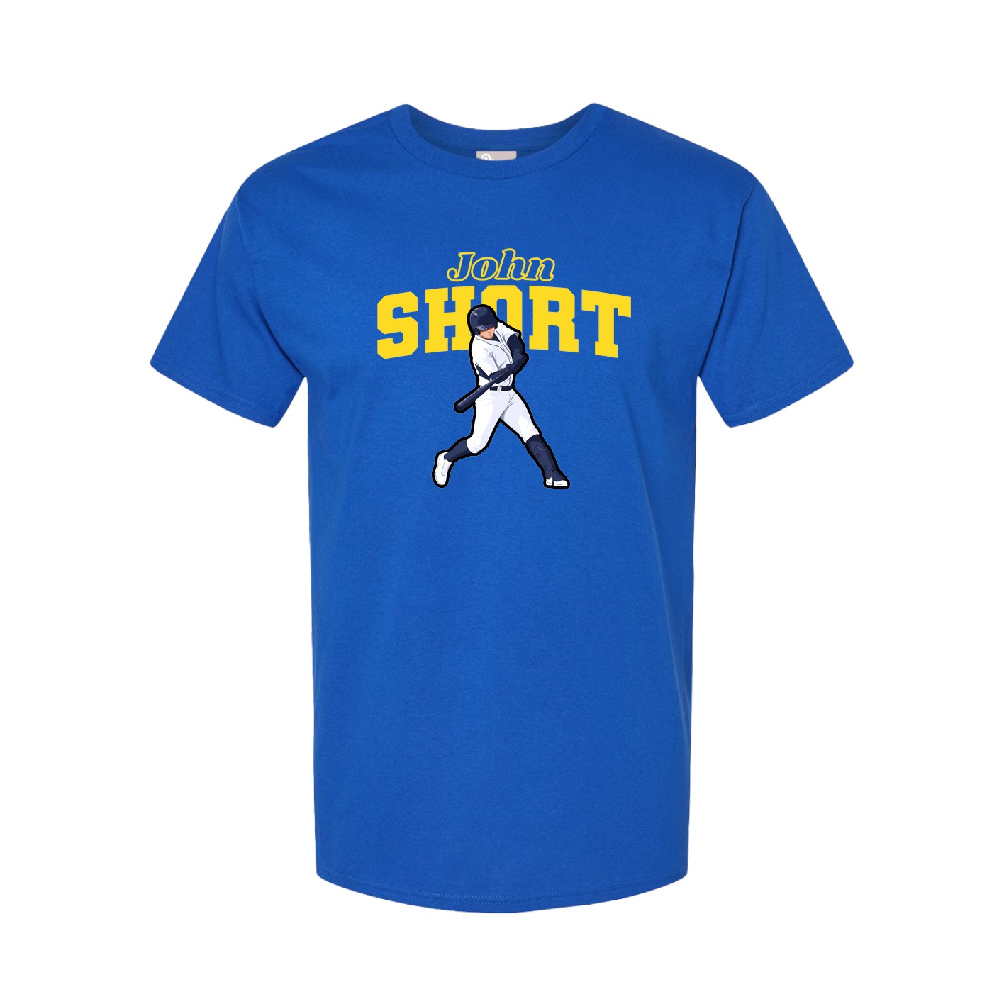Tee — Name Arch in Royal