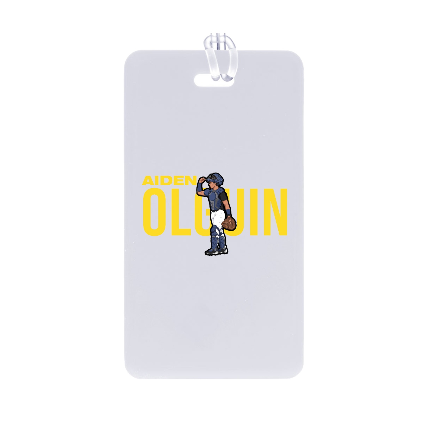 Bag Tag — Player Name in Classic