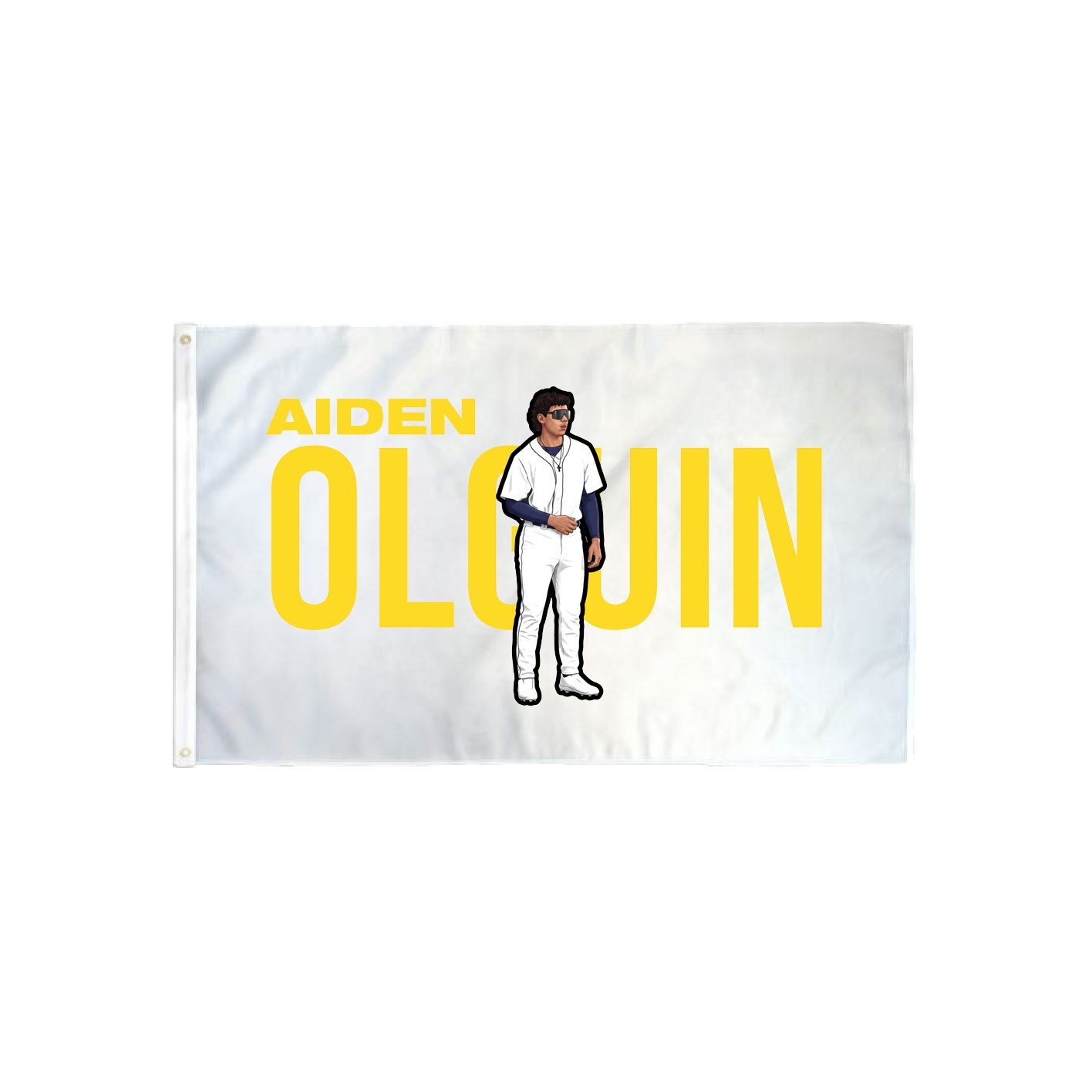 3x5 Flag — Player Name in Classic