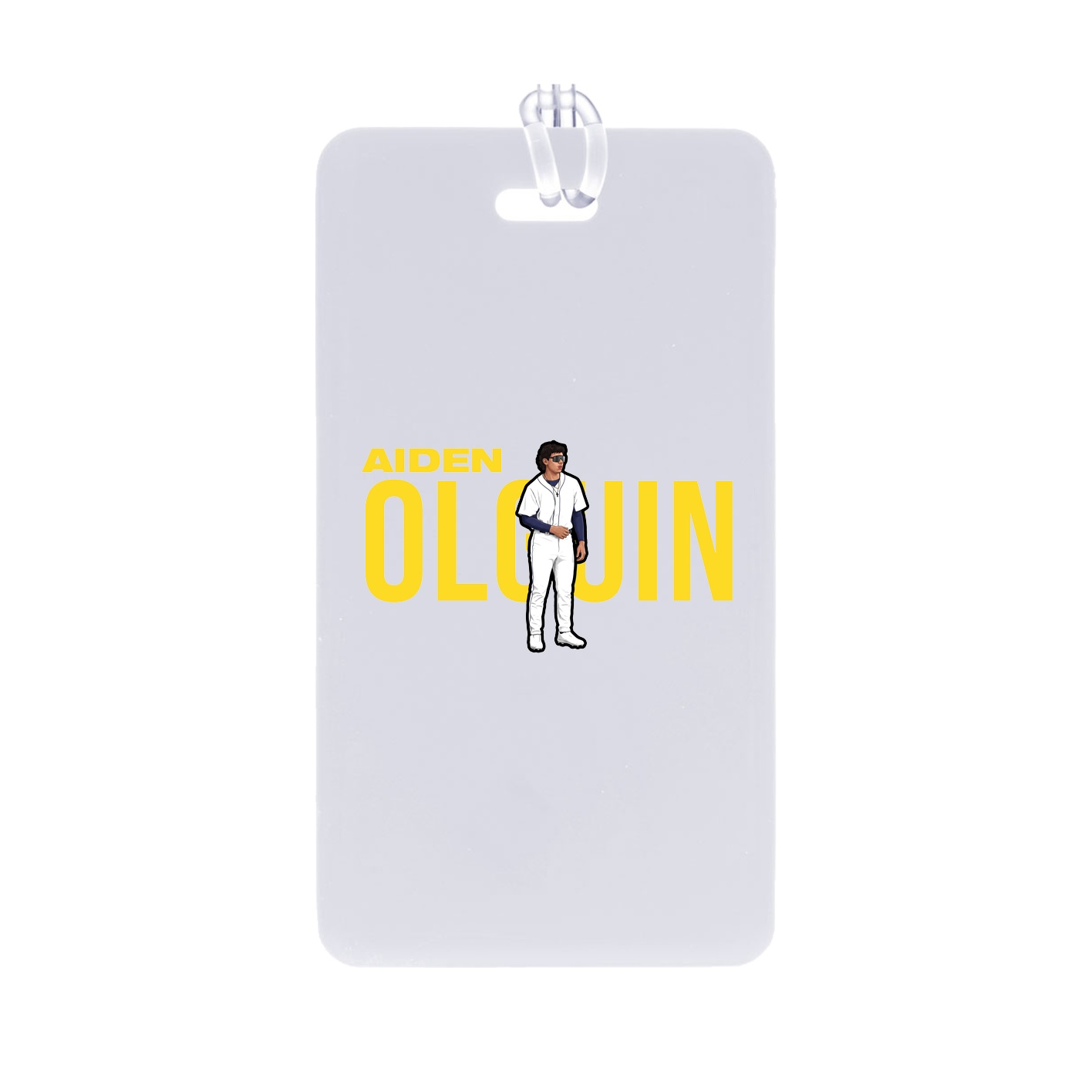 Bag Tag — Player Name in Classic