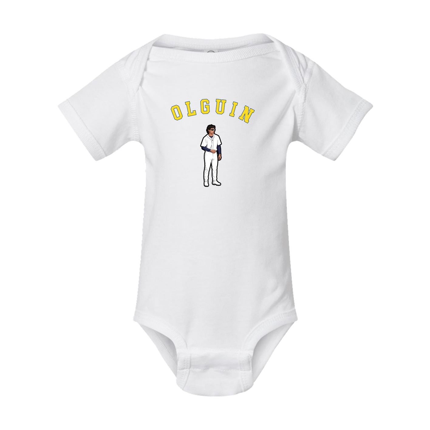 Baby Onesie — Shirsey Arch in White