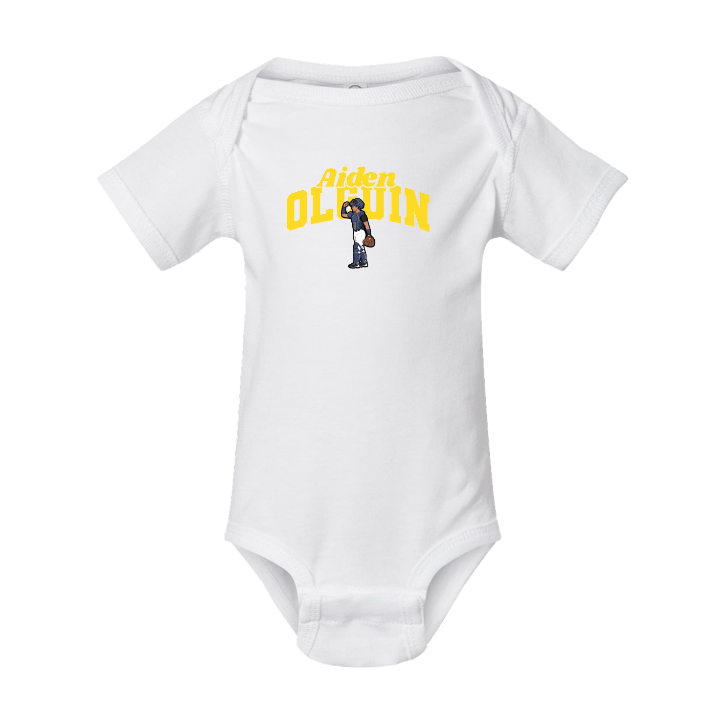 Baby Onesie — Signature Arch in White
