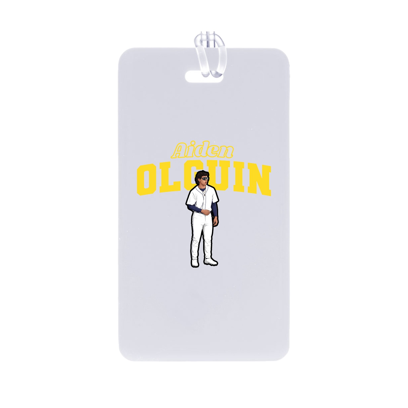 Bag Tag — Name Arch in Classic