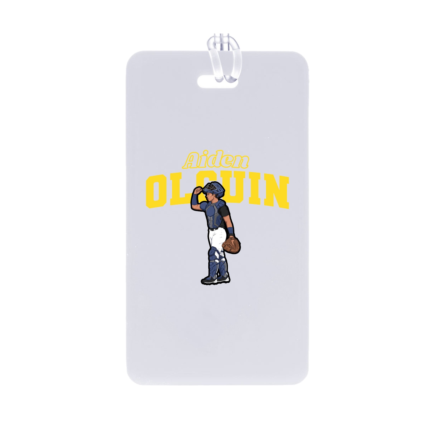 Bag Tag — Name Arch in Classic