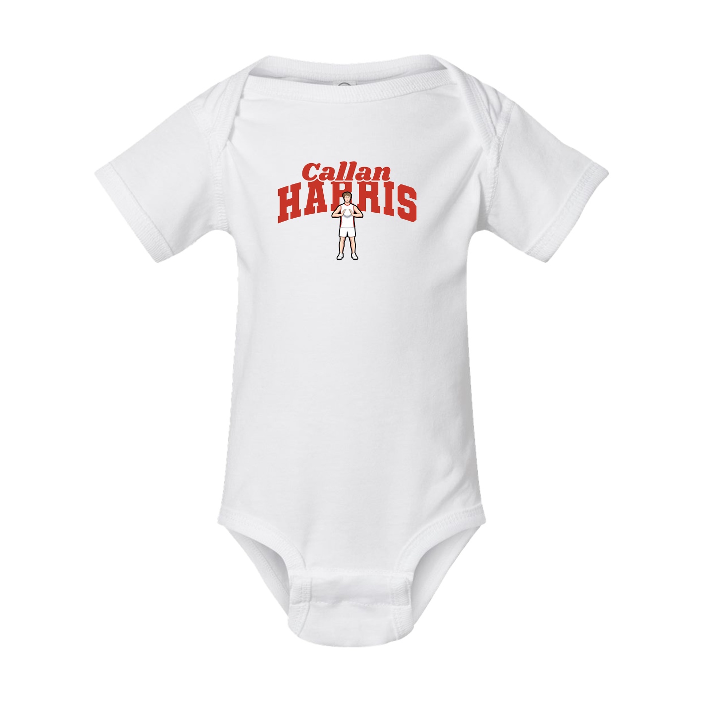 Baby Onesie — Signature Arch in White