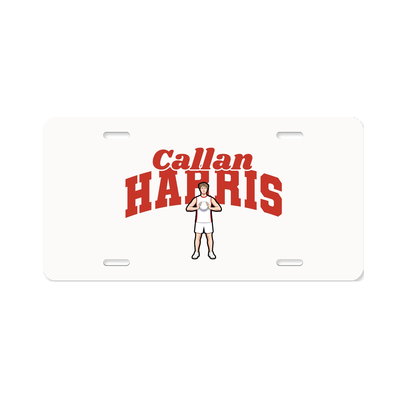 License Plate — Signature Arch in Classic