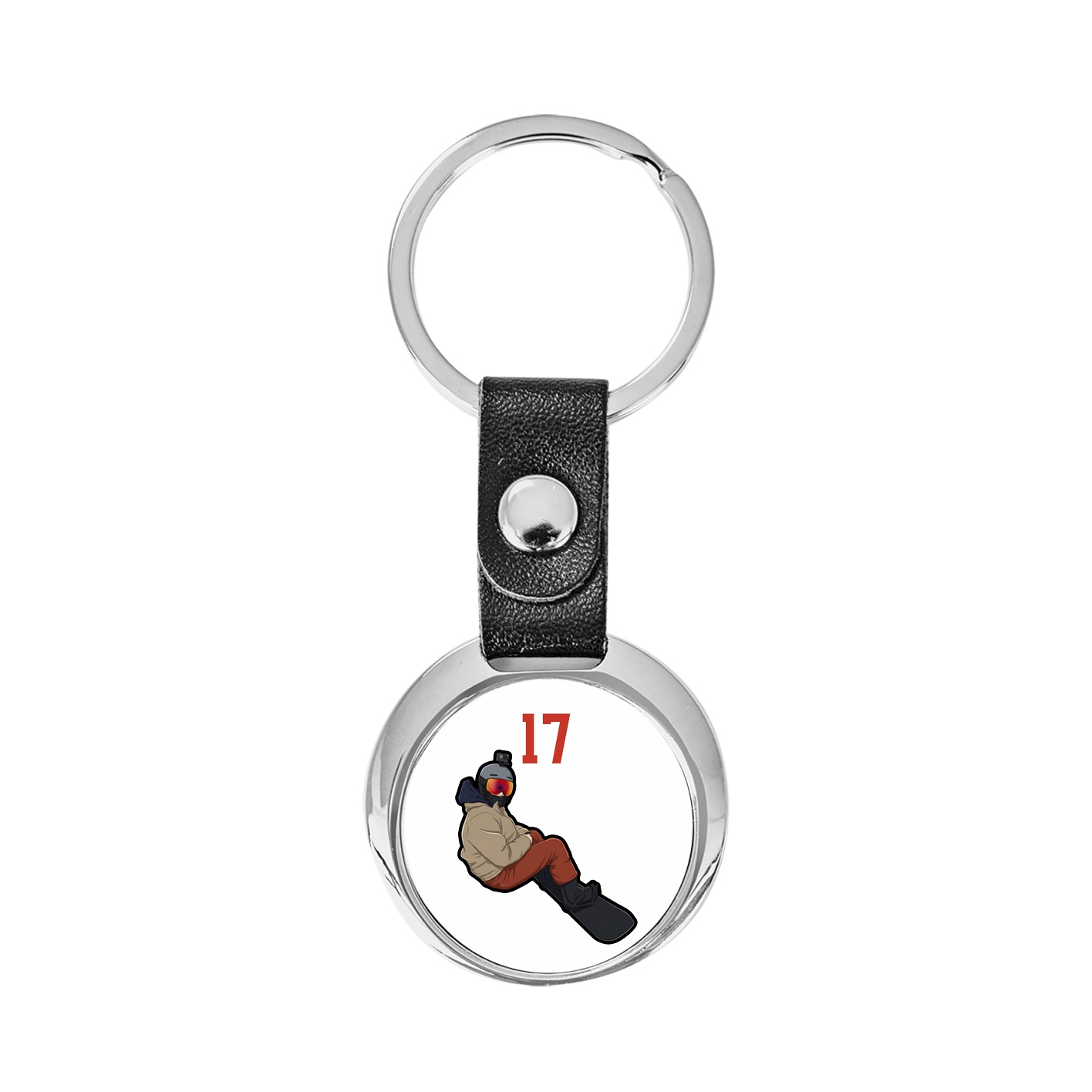 Key Chain — Number Top in Classic