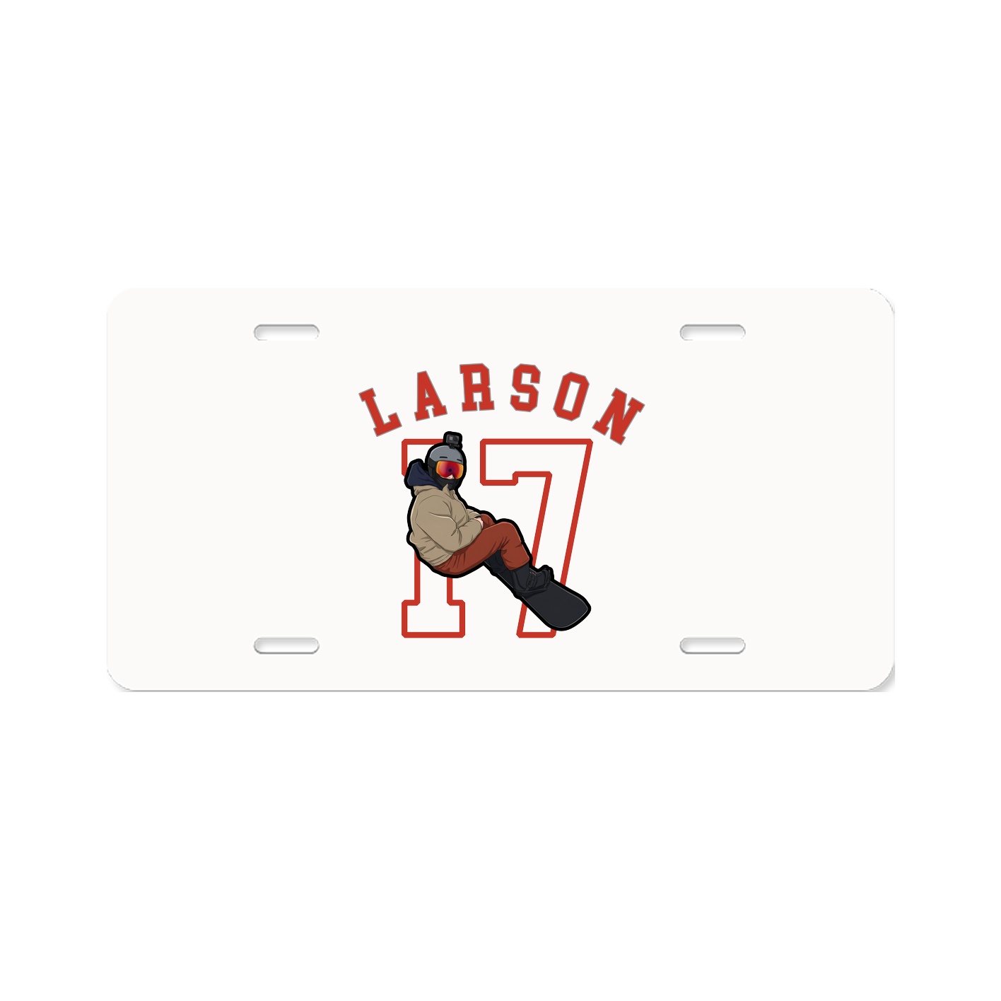 License Plate — Shirsey Arch in Classic