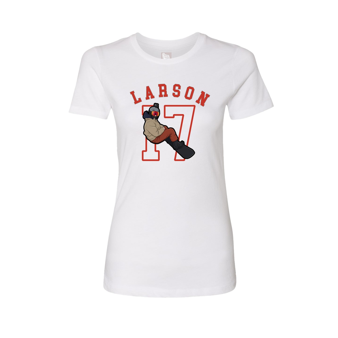 Womens Tee — Shirsey Arch in White