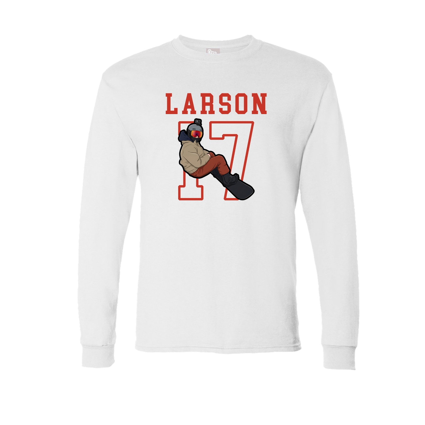 Long Sleeve Tee — Shirsey in White