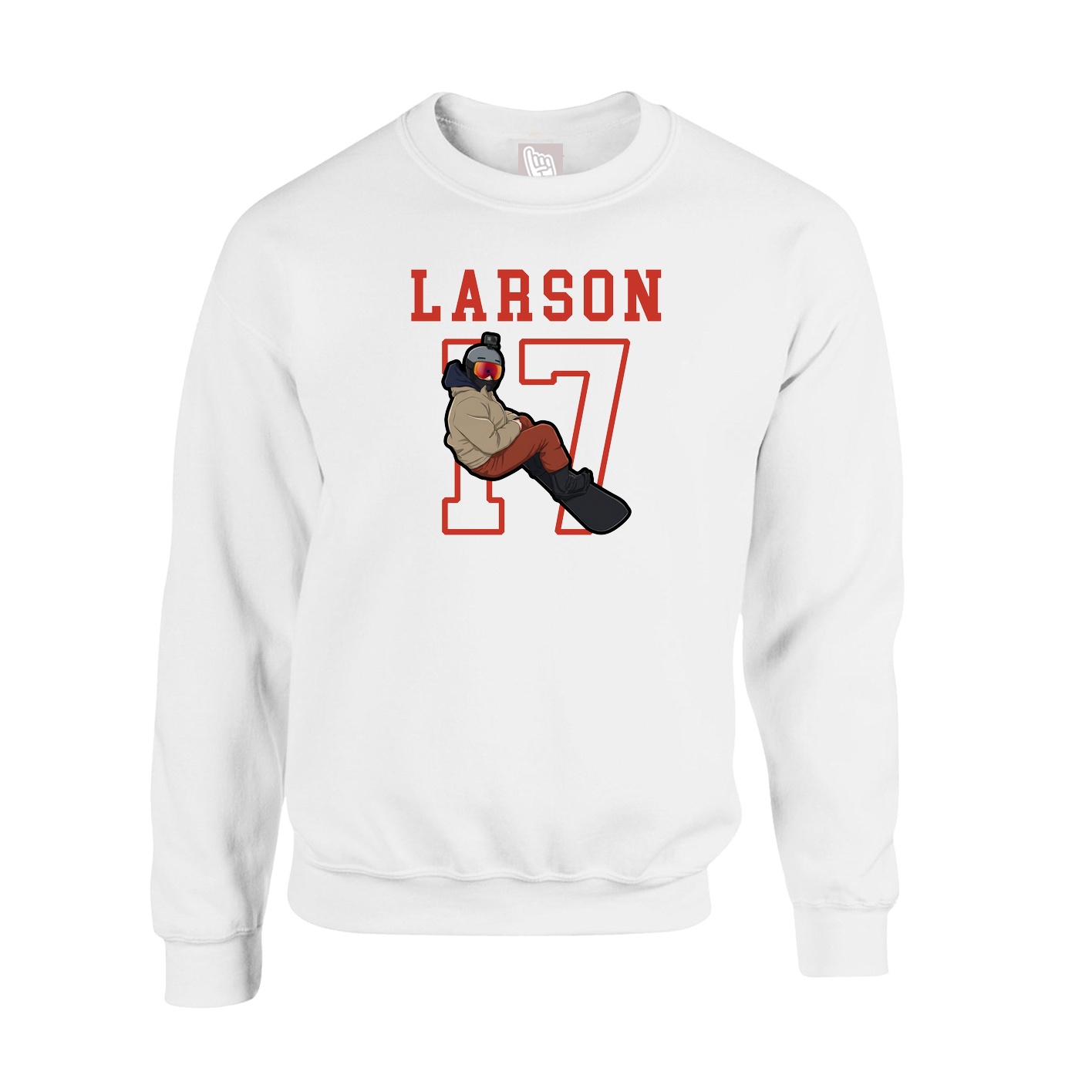 Fleece Crew — Shirsey in White
