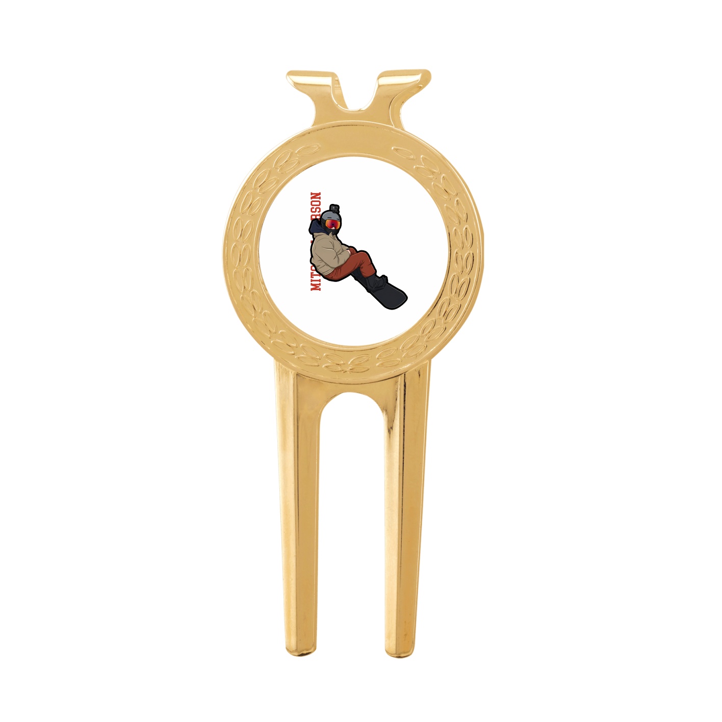 Divot Tool with Ball Marker — Name Vertical in Classic