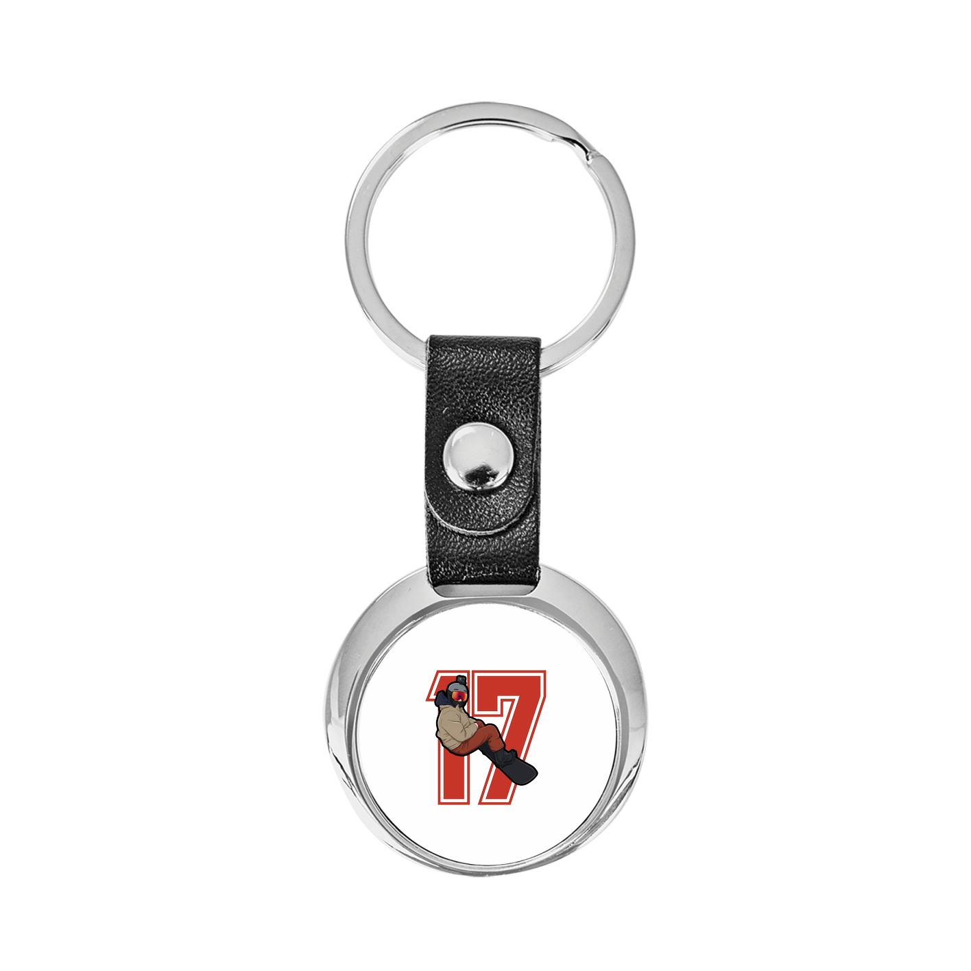 Key Chain — Number in Classic