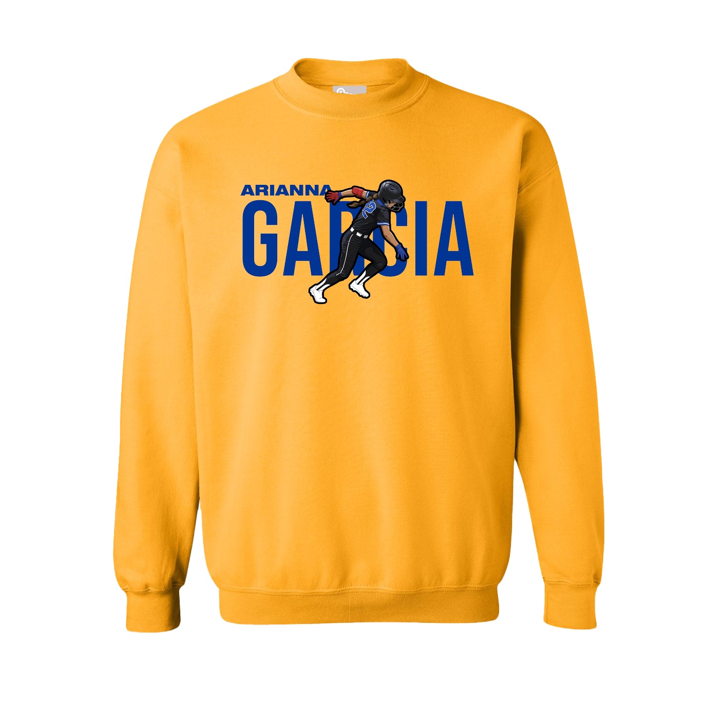 Fleece Crew — Player Name in Gold