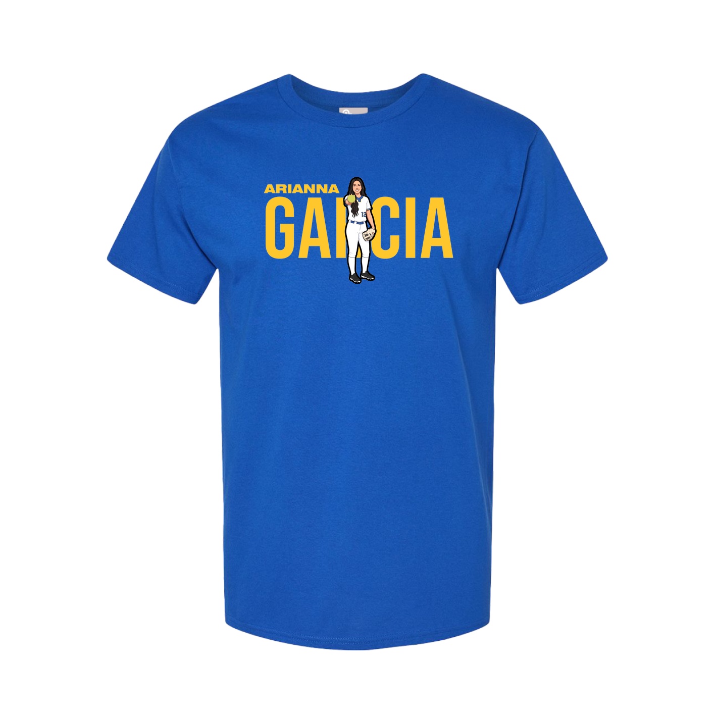 Youth Tee — Player Name in Royal