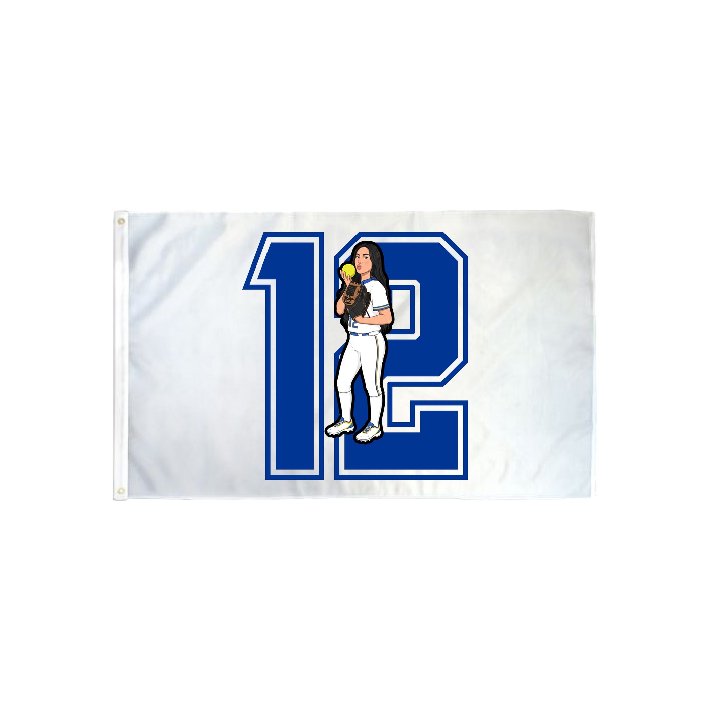 3x5 Flag — Number in Classic