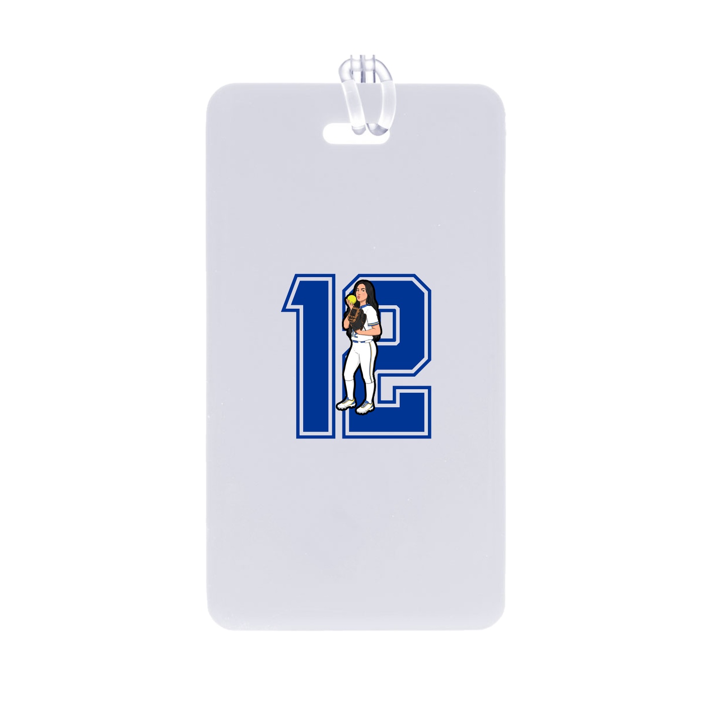 Bag Tag — Number in Classic
