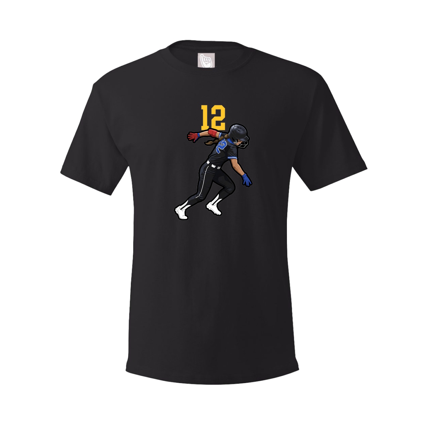 Tee — Number Top in Black